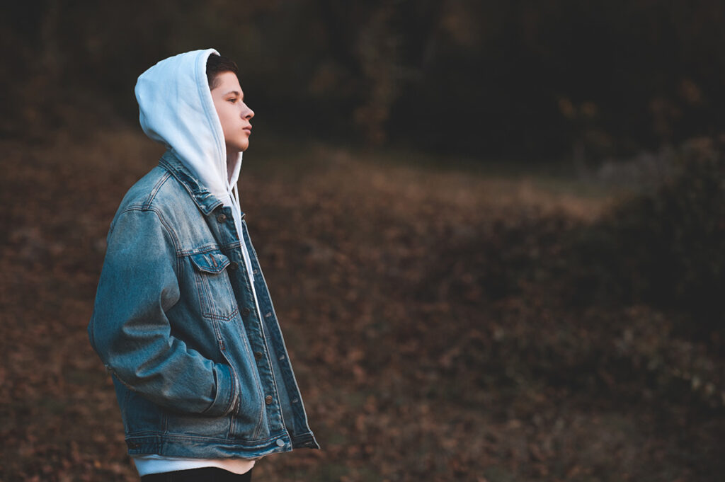Depressed teen with drug use history needing teen therapy in North Carolina.