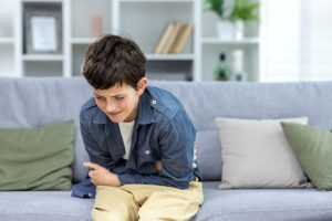 A teenaged boy in opioid addiction treatment